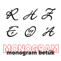 Monogram betűk
