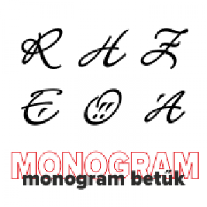 Monogram betűk (31)